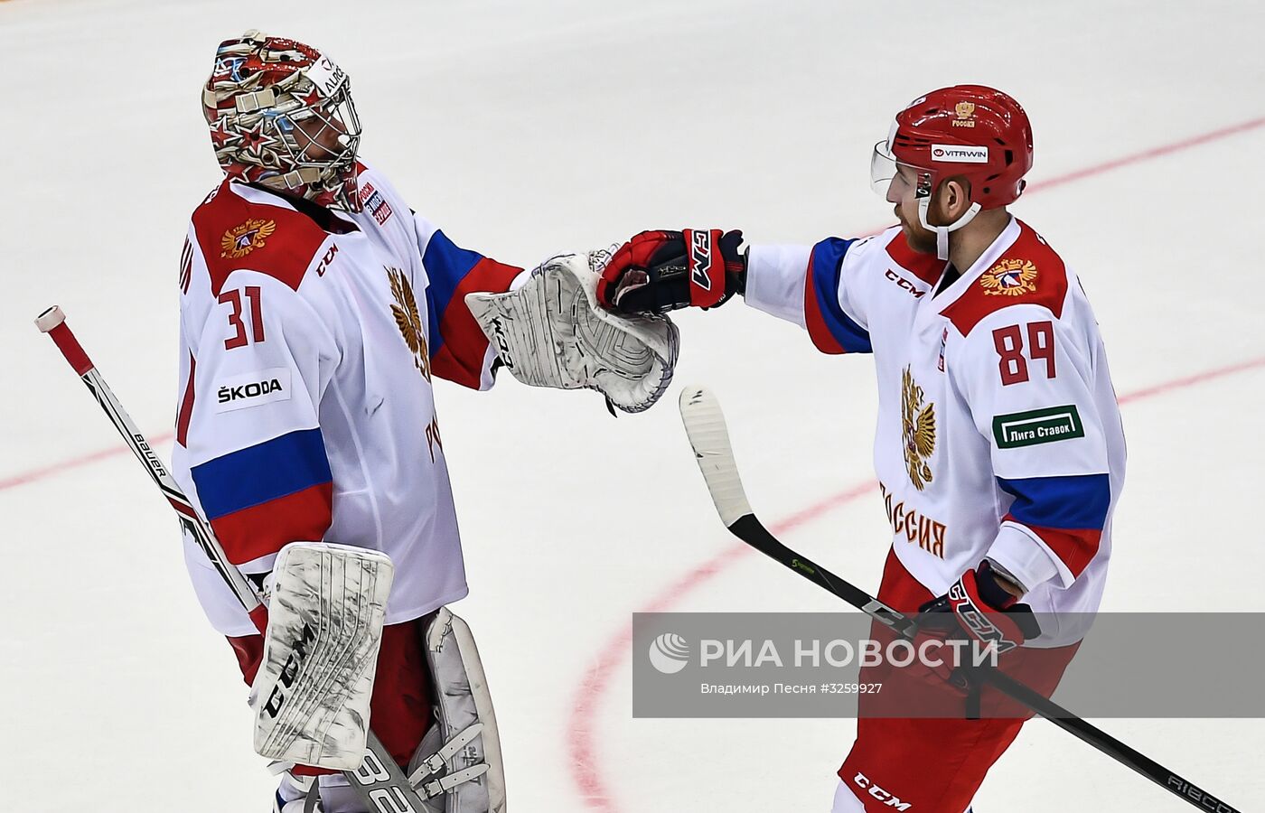 Хоккей. Кубок Первого канала. Матч Россия - Финляндия