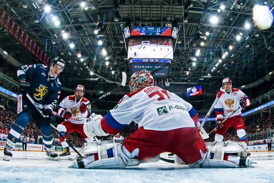 Хоккей. Кубок Первого канала. Матч Россия - Финляндия
