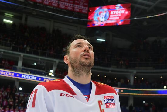 Хоккей. Кубок Первого канала. Матч Россия - Финляндия
