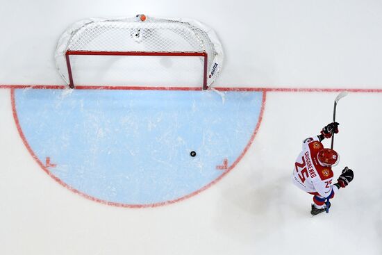 Хоккей. Кубок Первого канала. Матч Россия - Финляндия