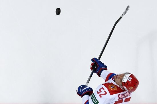 Хоккей. Кубок Первого канала. Матч Россия - Финляндия
