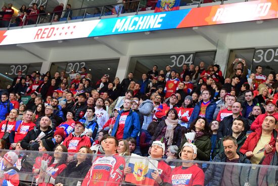 Хоккей. Кубок Первого канала. Матч Россия - Финляндия