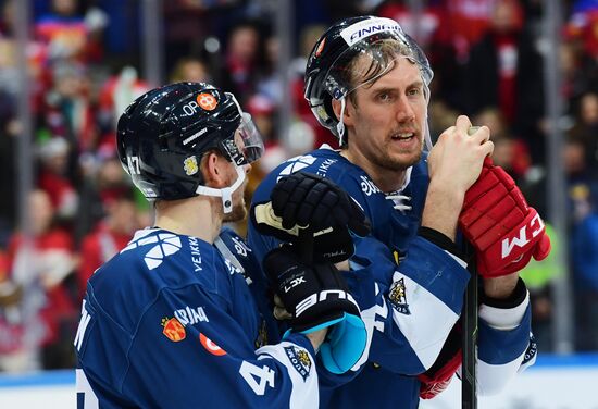 Хоккей. Кубок Первого канала. Матч Россия - Финляндия