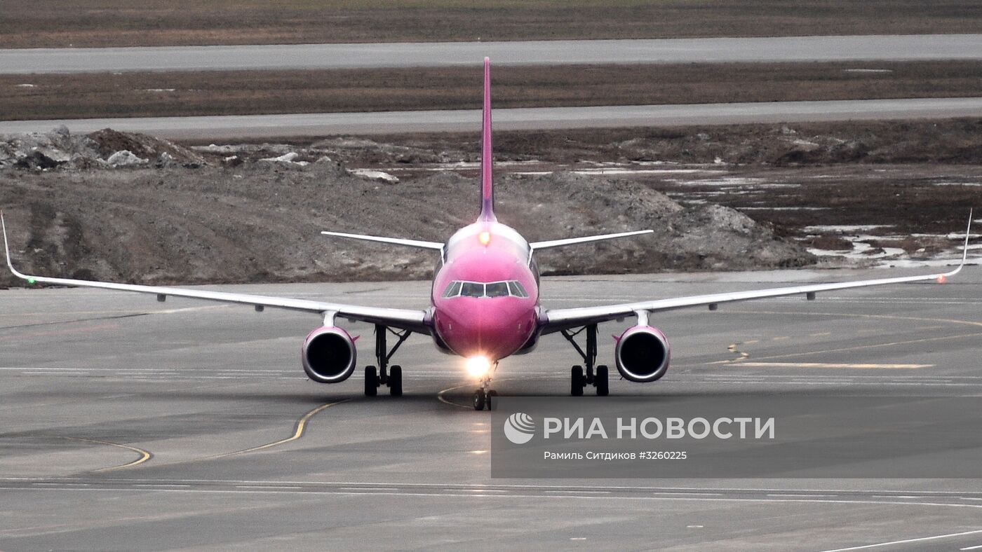Первый рейс авиакомпании Wizz Air Москва-Дебрецен