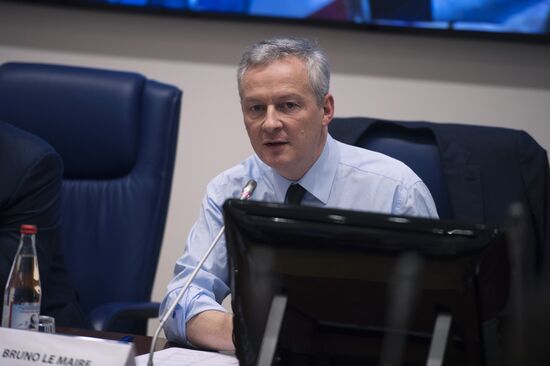 Открытая лекция Министра экономики и финансов Франции господина Брюно Ле Мера в ВШЭ