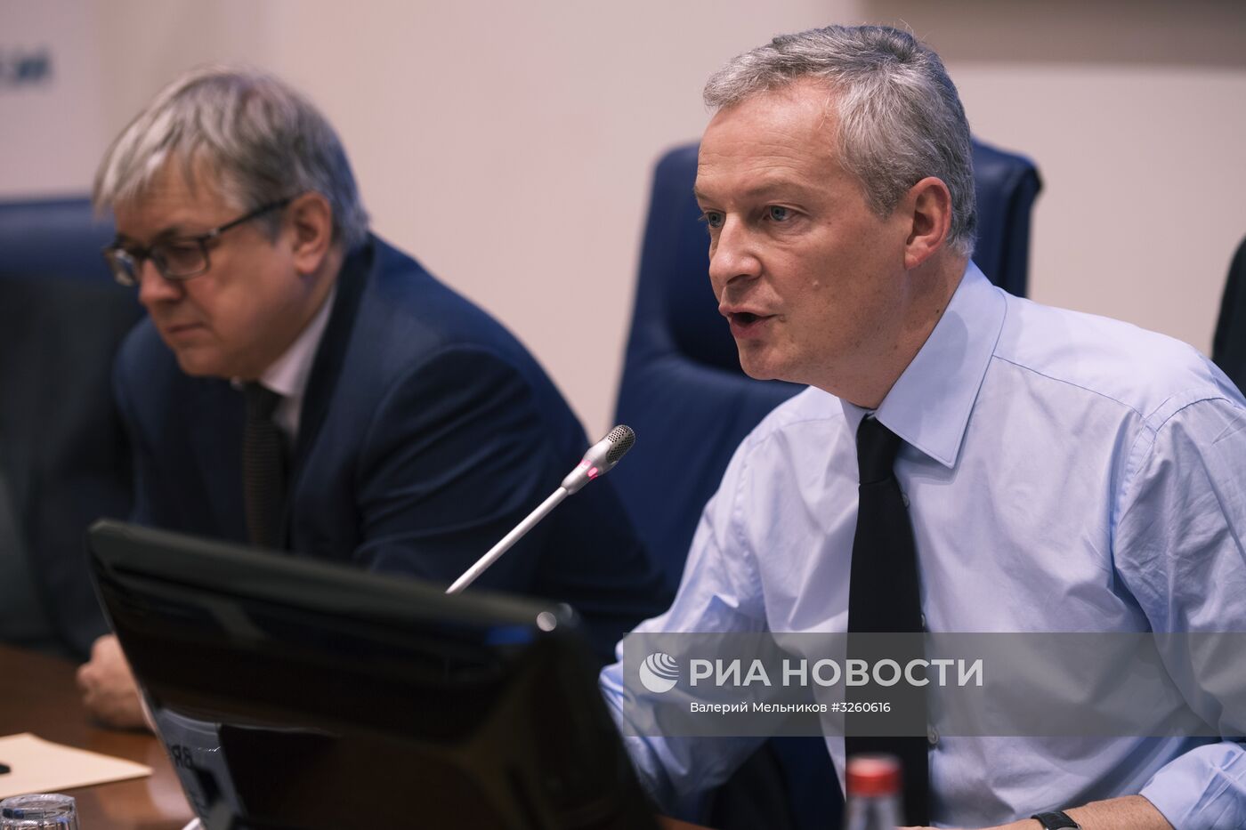 Открытая лекция Министра экономики и финансов Франции господина Брюно Ле Мера в ВШЭ