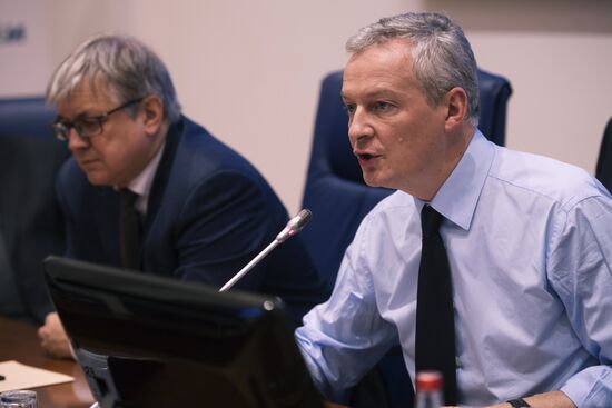 Открытая лекция Министра экономики и финансов Франции господина Брюно Ле Мера в ВШЭ