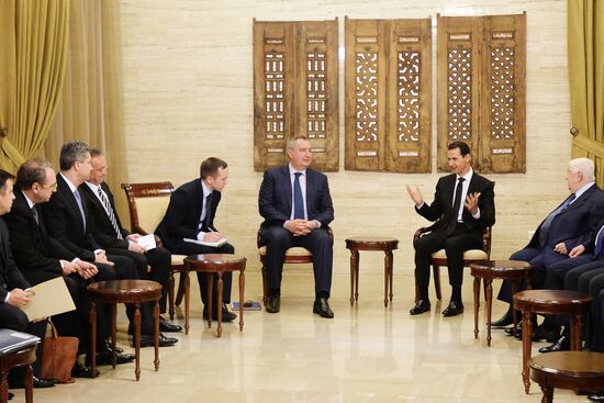 Вице-премьер РФ Дмитрий Рогозин посетил Сирийскую Арабскую Республику с рабочим визитом