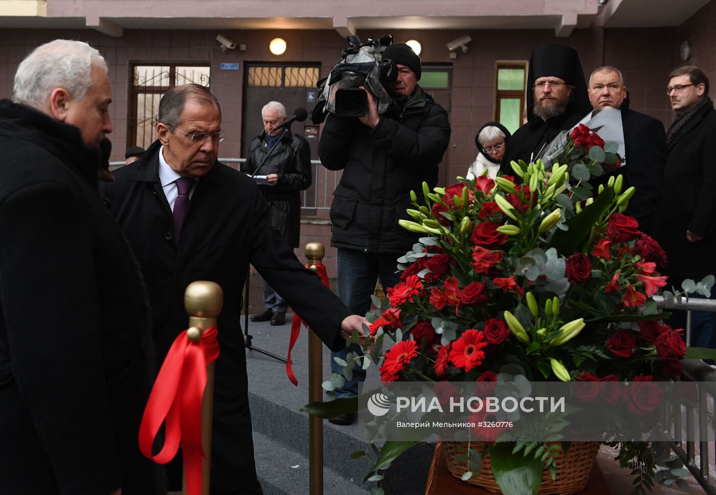 Открытие мемориальной доски Андрею Карлову в Москве