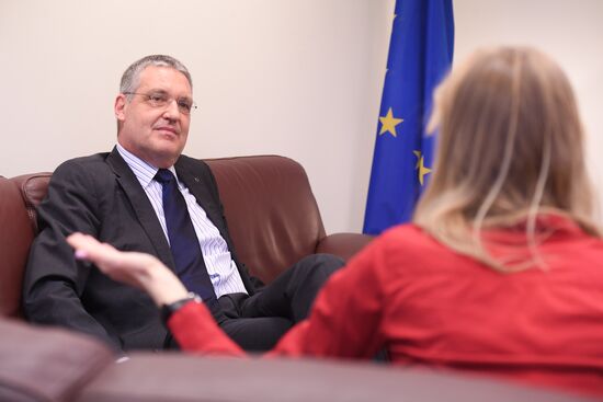 Интервью с главой представительства ЕС в России М. Эдерером