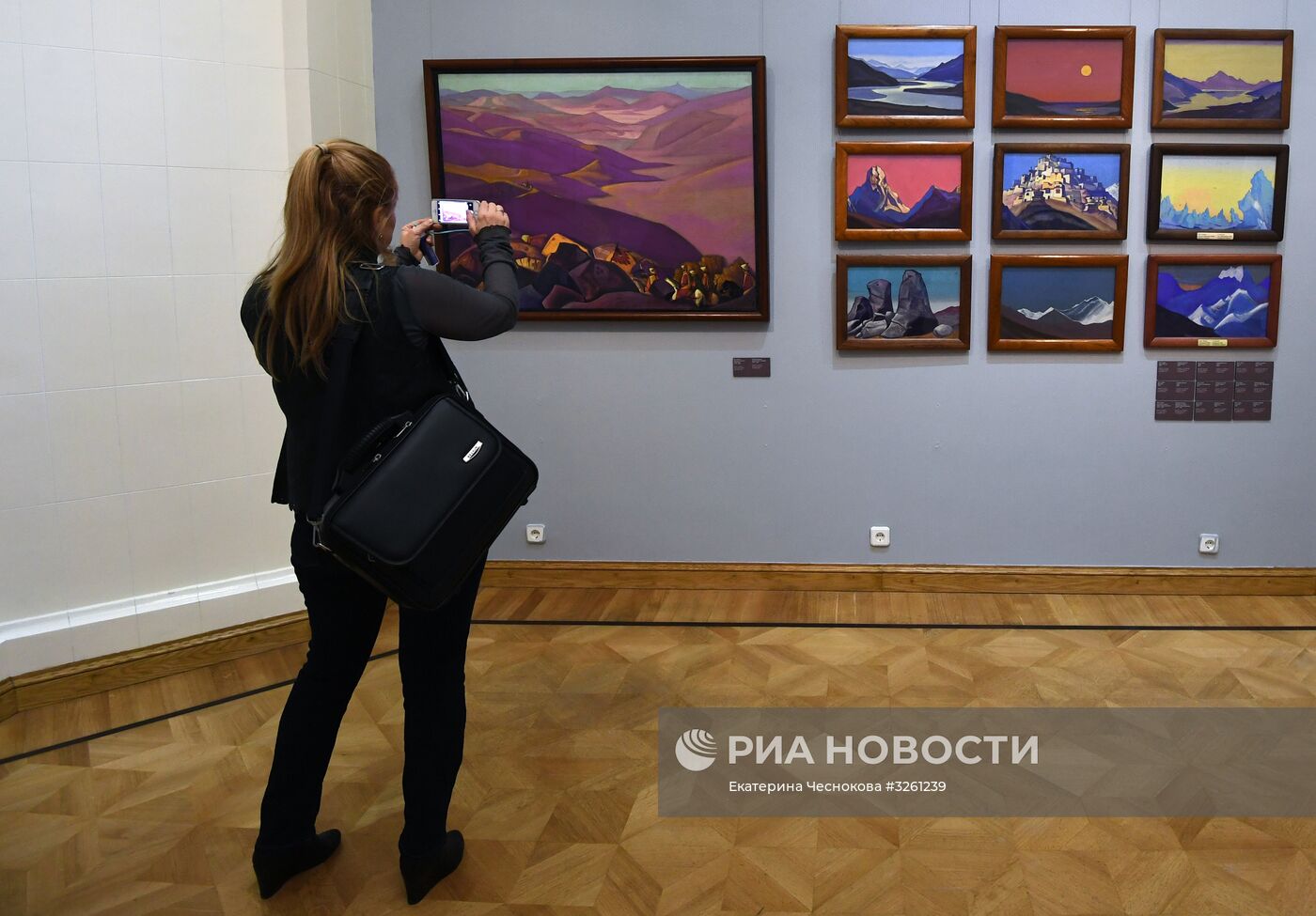 Открытие выставки "Николай Рерих. Восхождение"