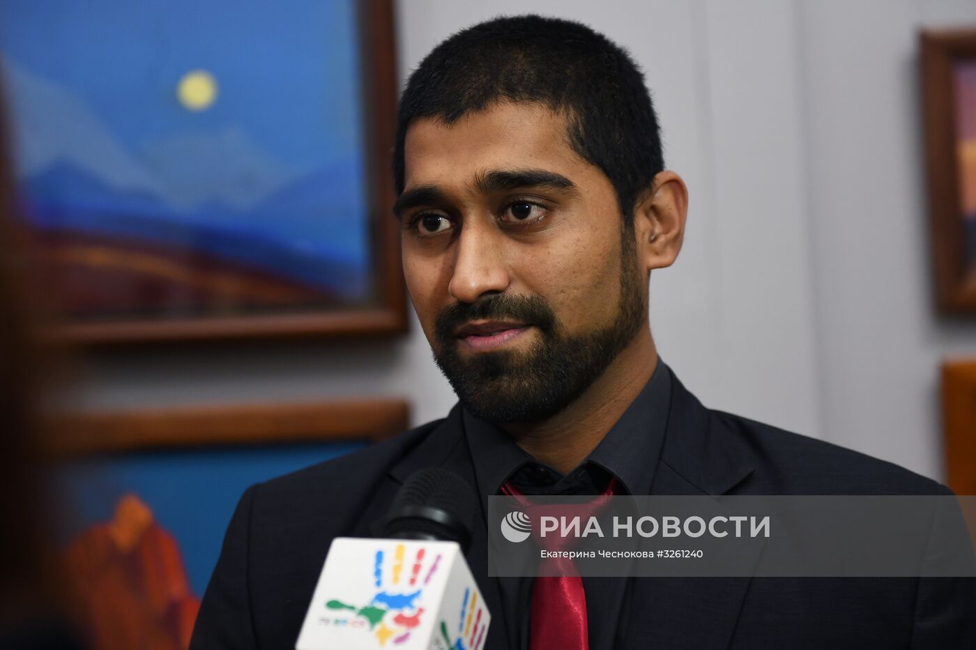 Открытие выставки "Николай Рерих. Восхождение"