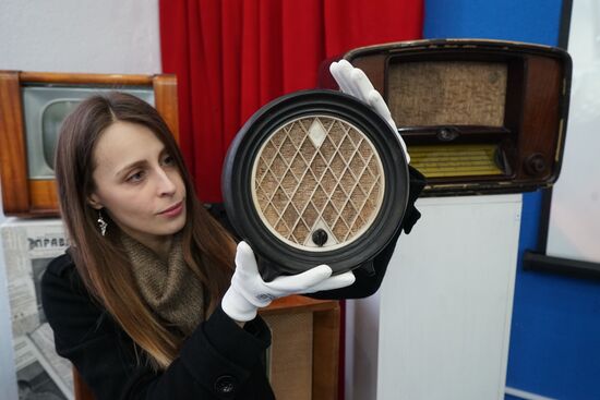 Выставка, посвященная истории радио, в Калининграде