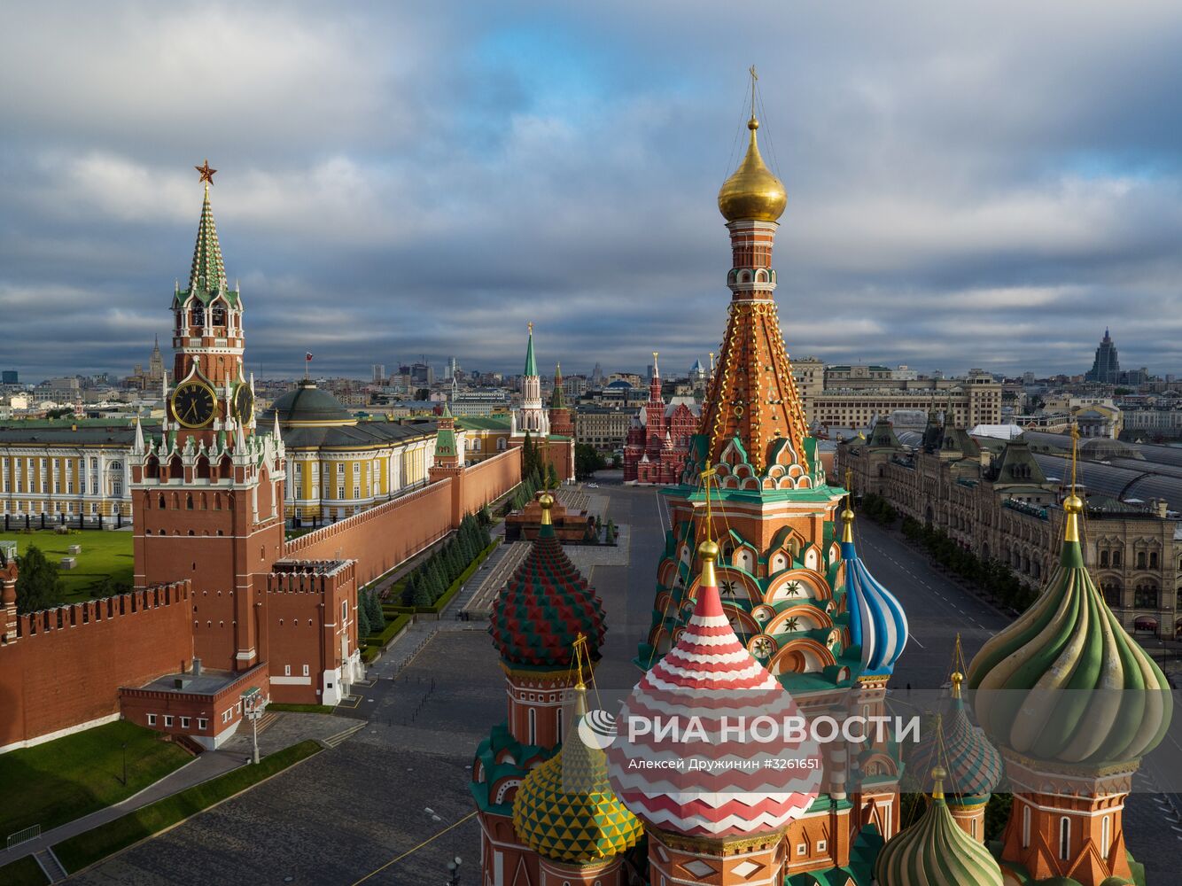Виды Московского Кремля