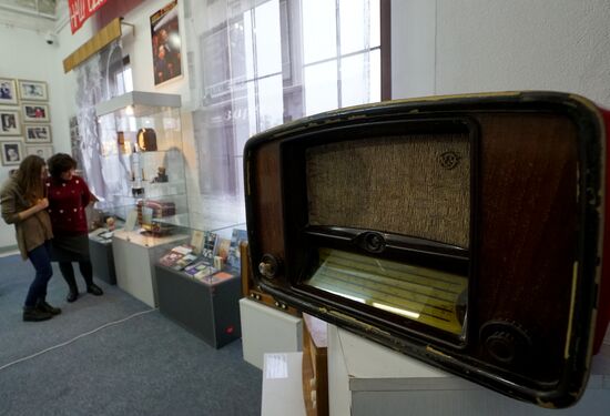 Выставка, посвященная истории радио, в Калининграде