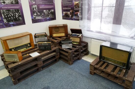 Выставка, посвященная истории радио, в Калининграде