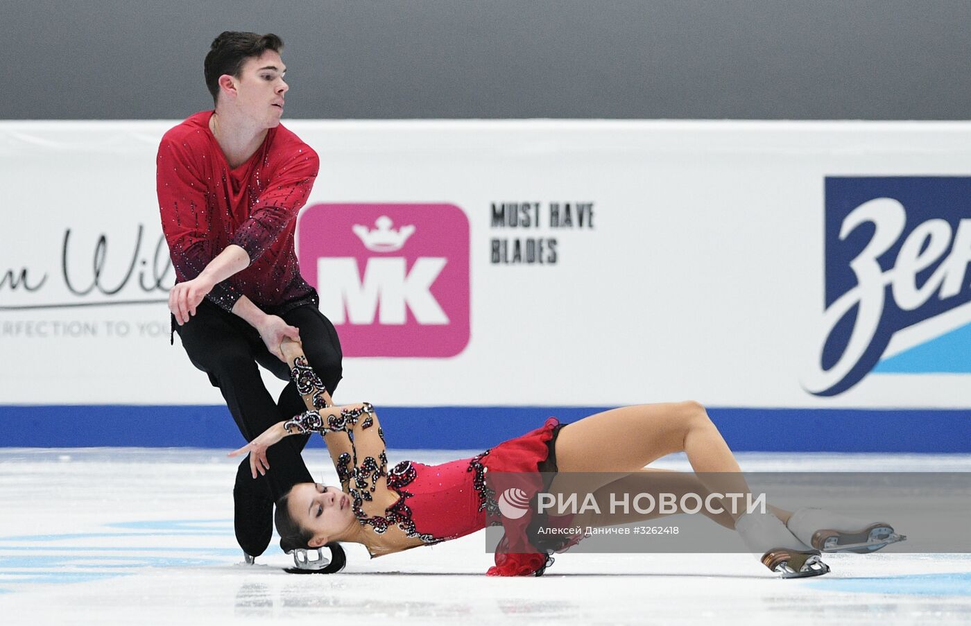 Фигурное катание. Чемпионат России. Пары. Короткая программа