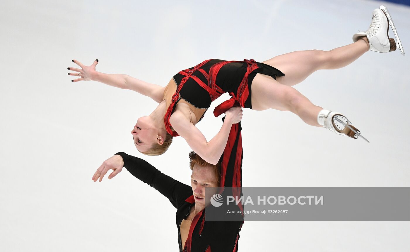 Фигурное катание. Чемпионат России. Пары. Короткая программа