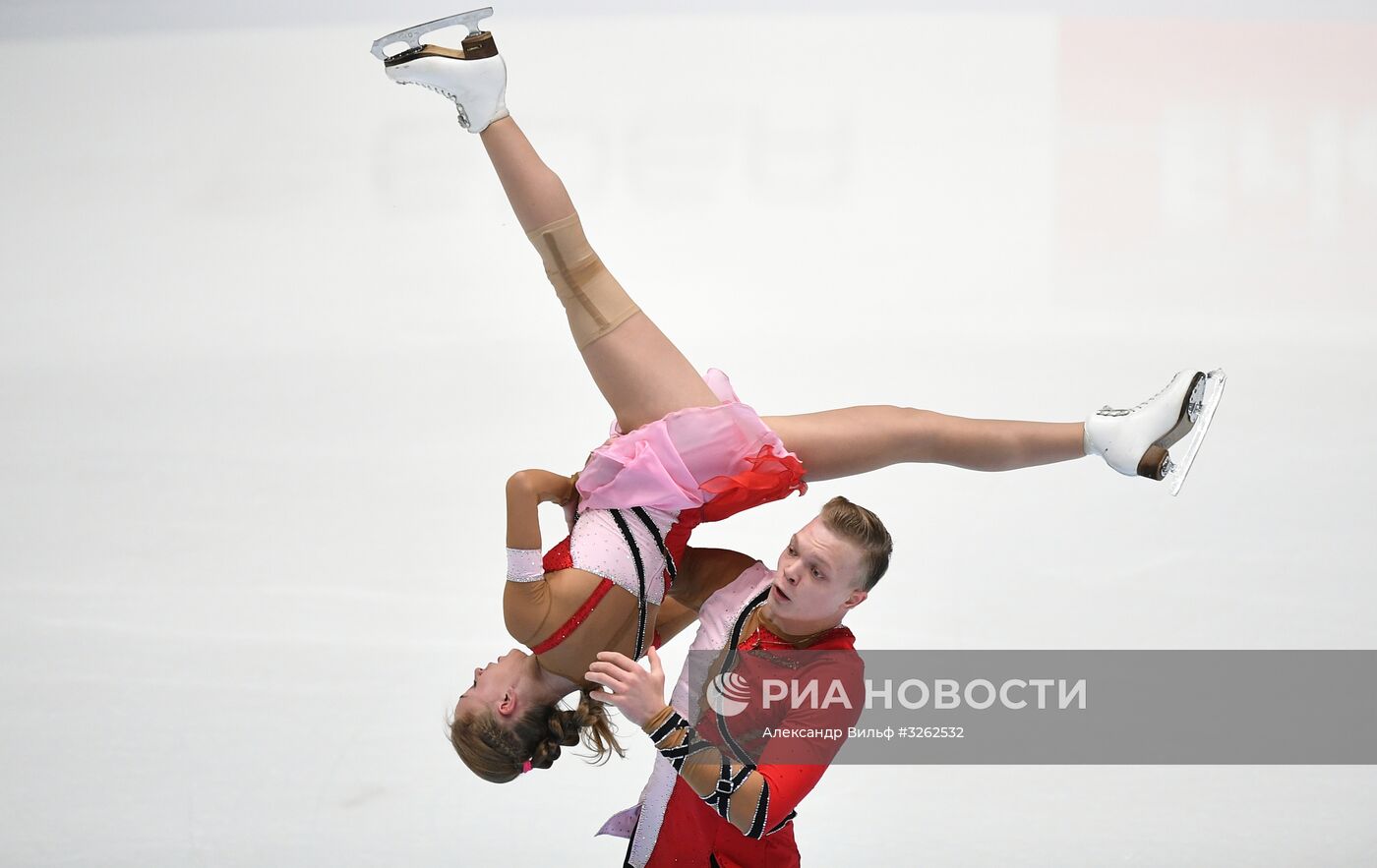 Фигурное катание. Чемпионат России. Пары. Короткая программа