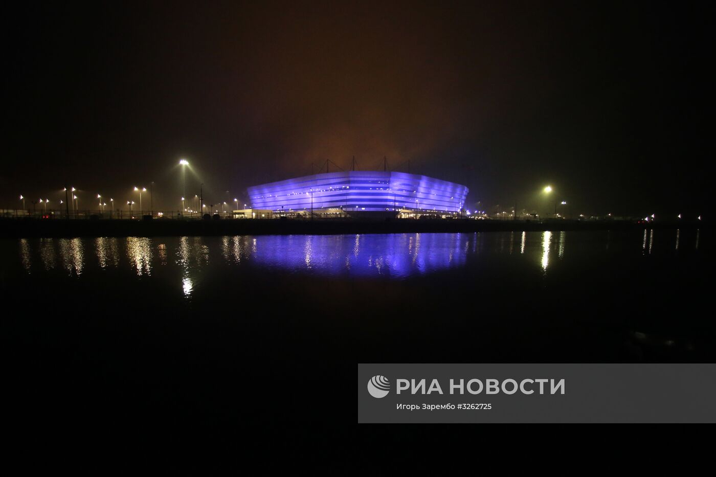 Строительство стадиона "Калининград"
