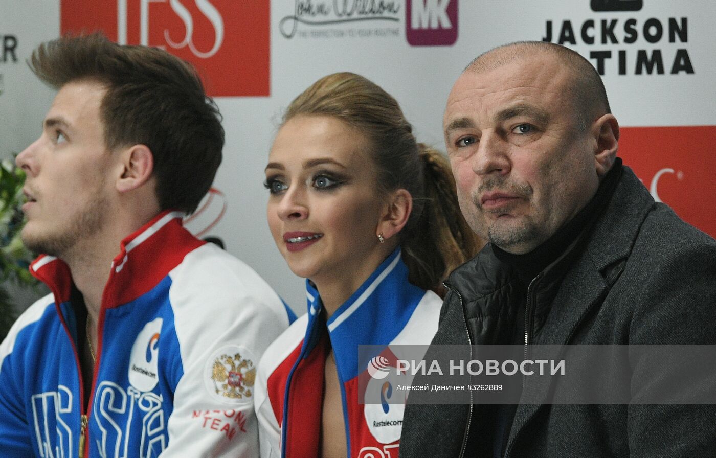 Фигурное катание. Чемпионат России. Танцы. Короткая программа