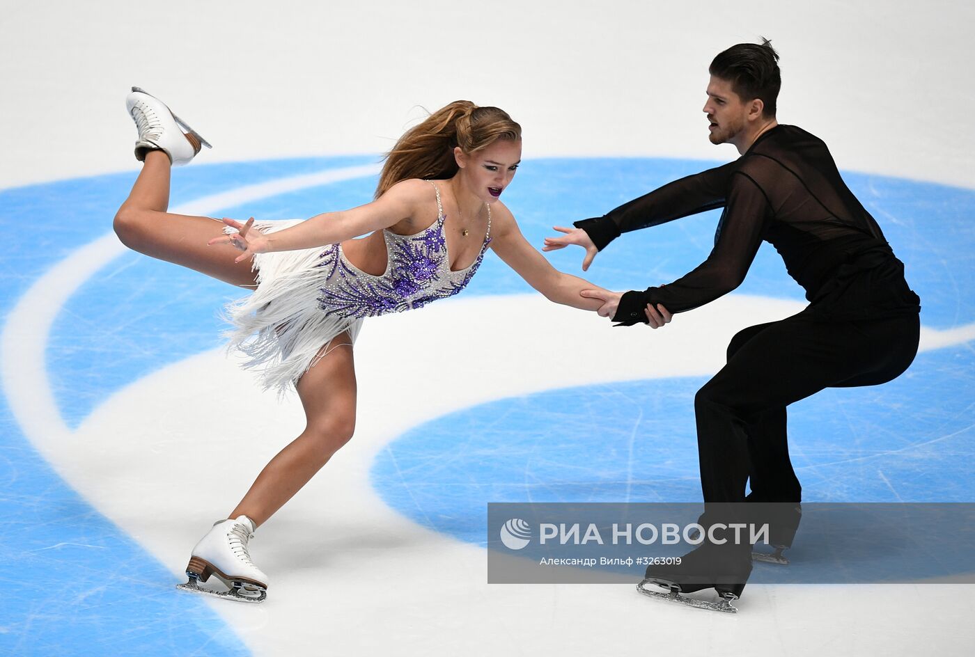 Фигурное катание. Чемпионат России. Танцы. Короткая программа