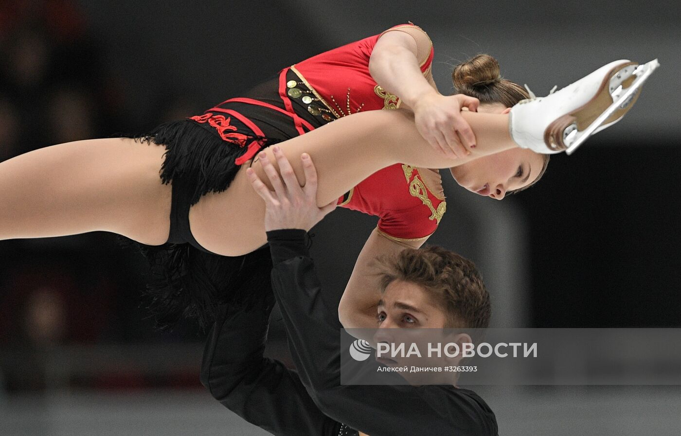 Фигурное катание. Чемпионат России. Пары. Короткая программа