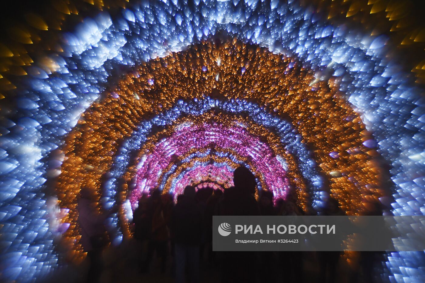 Новогодняя иллюминация в Москве