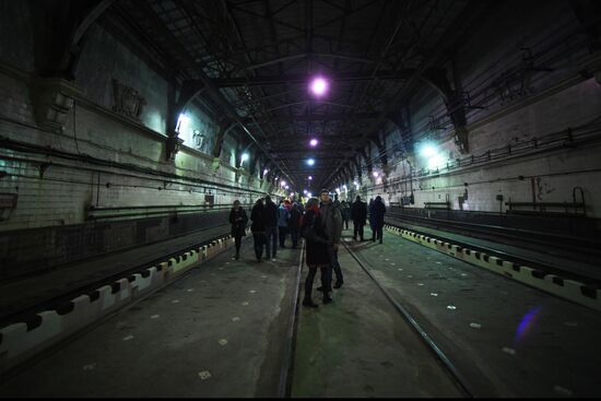 Акция "Ночь в метро" в Москве