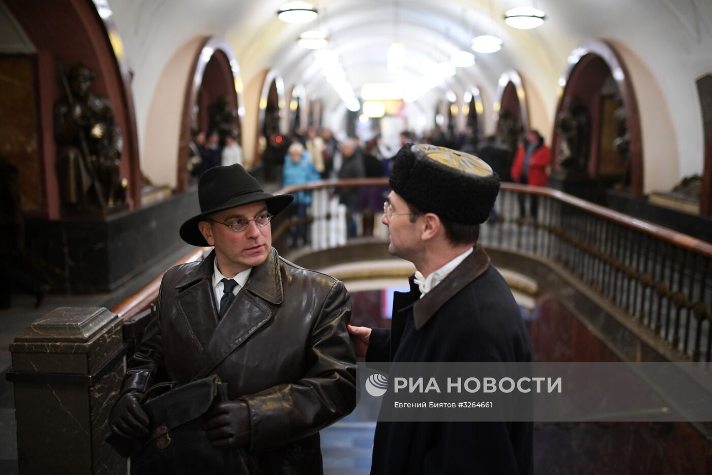 Акция "Ночь в метро" в Москве