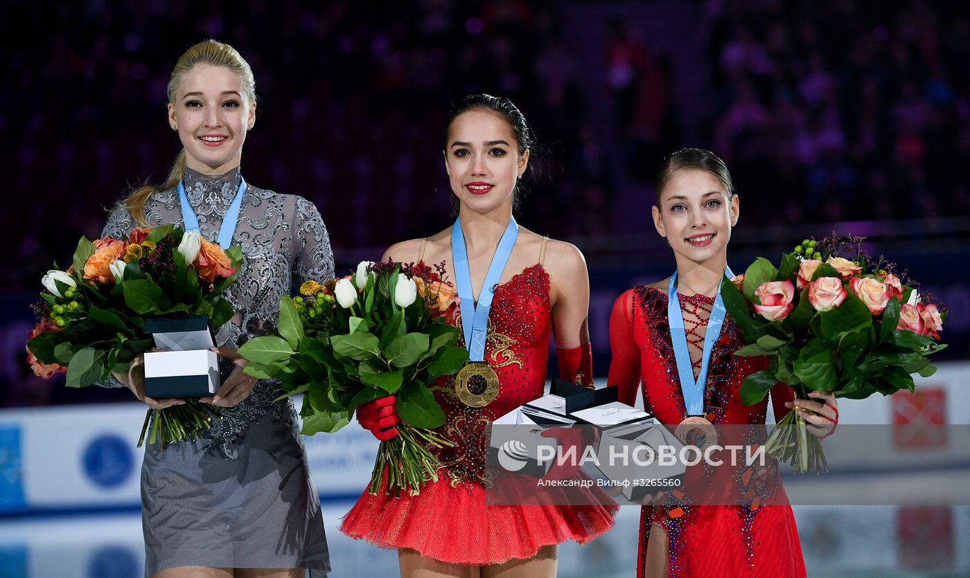 Фигурное катание. Чемпионат России. Церемония награждения