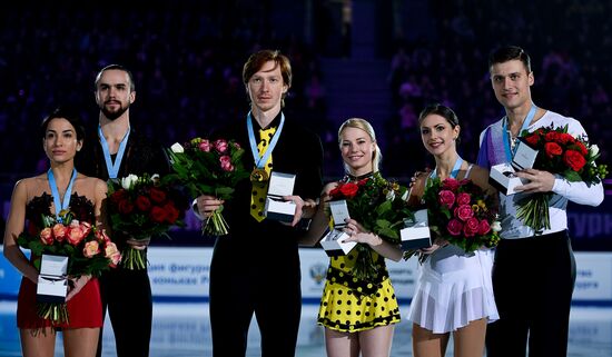 Фигурное катание. Чемпионат России. Церемония награждения