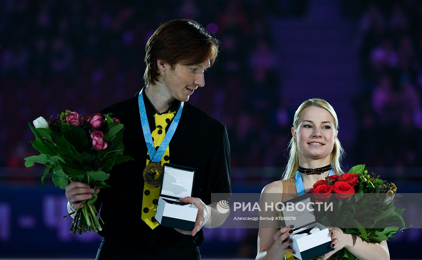 Фигурное катание. Чемпионат России. Церемония награждения