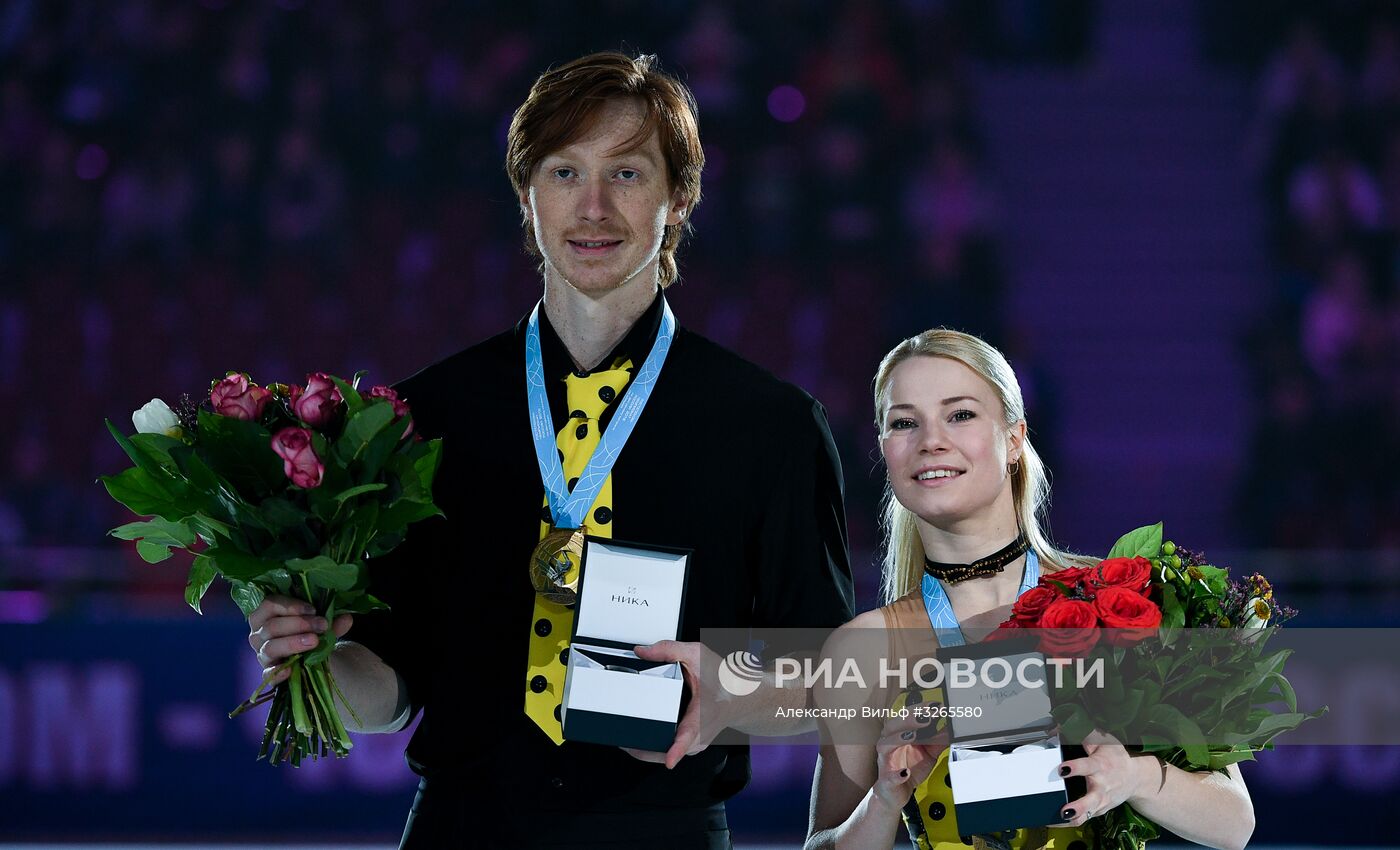 Фигурное катание. Чемпионат России. Церемония награждения