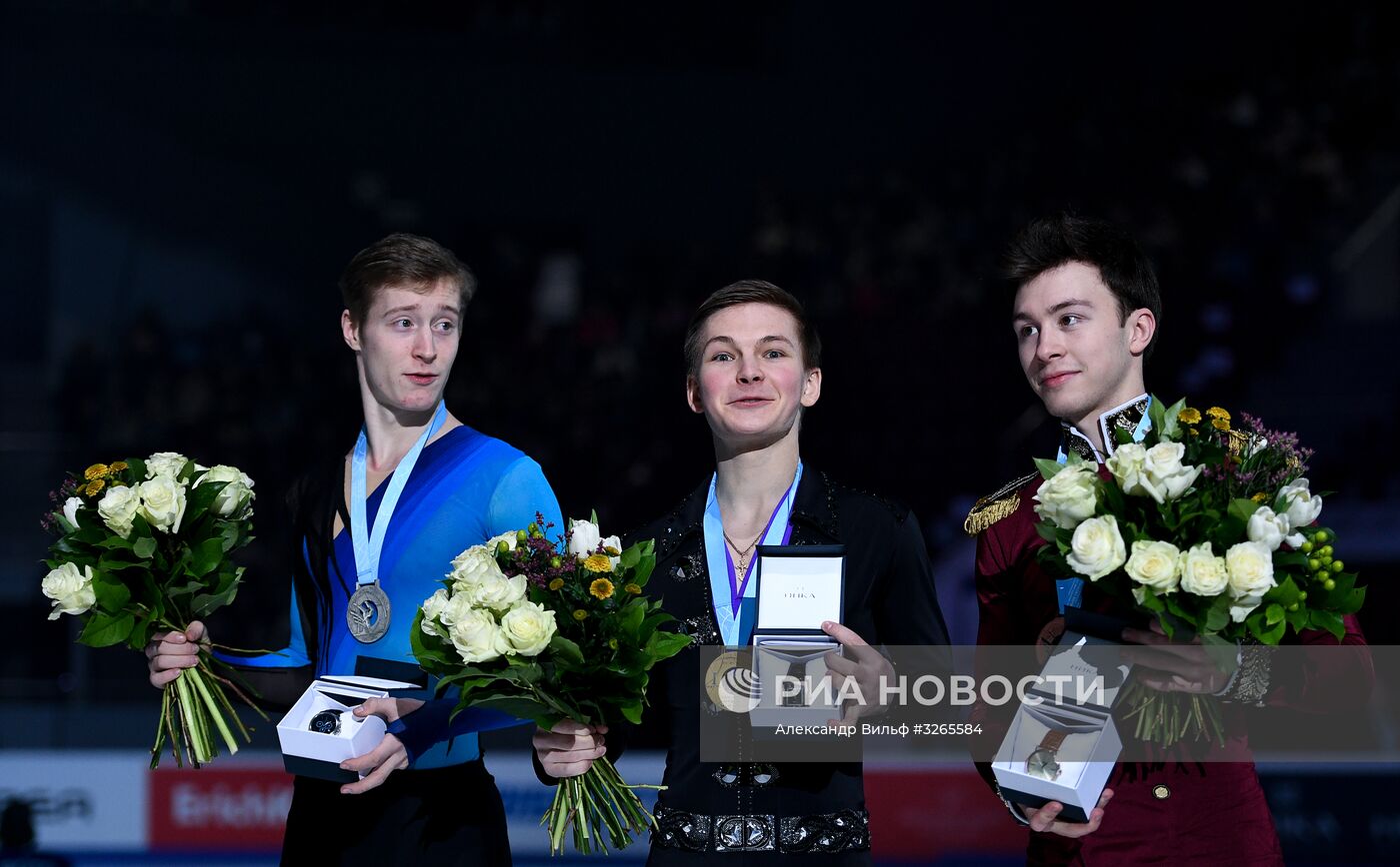 Фигурное катание. Чемпионат России. Церемония награждения