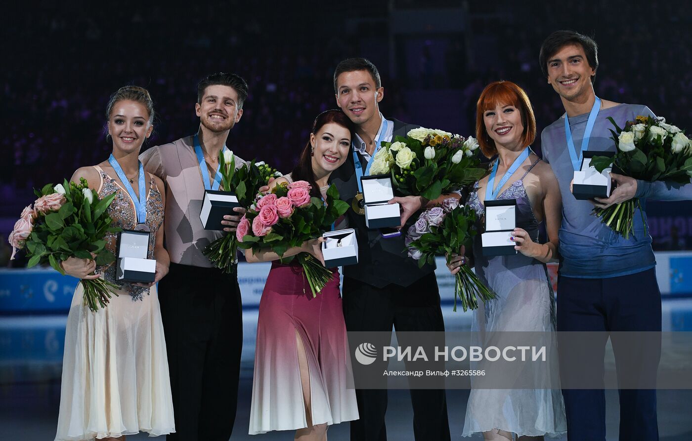 Фигурное катание. Чемпионат России. Церемония награждения
