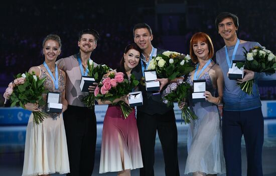 Фигурное катание. Чемпионат России. Церемония награждения