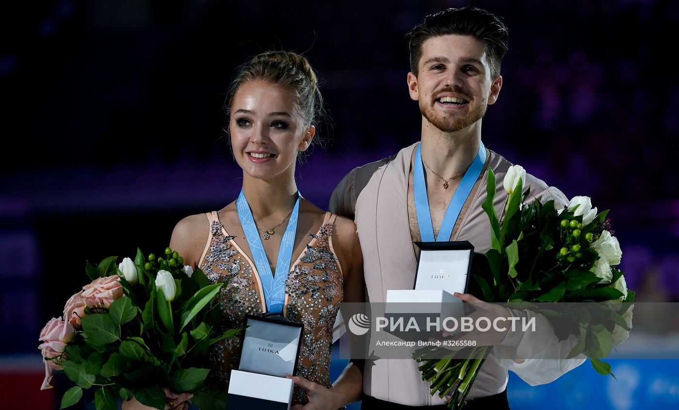 Фигурное катание. Чемпионат России. Церемония награждения