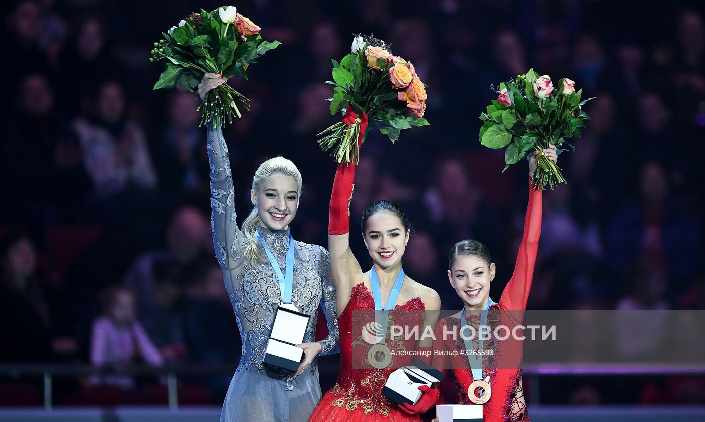 Фигурное катание. Чемпионат России. Церемония награждения