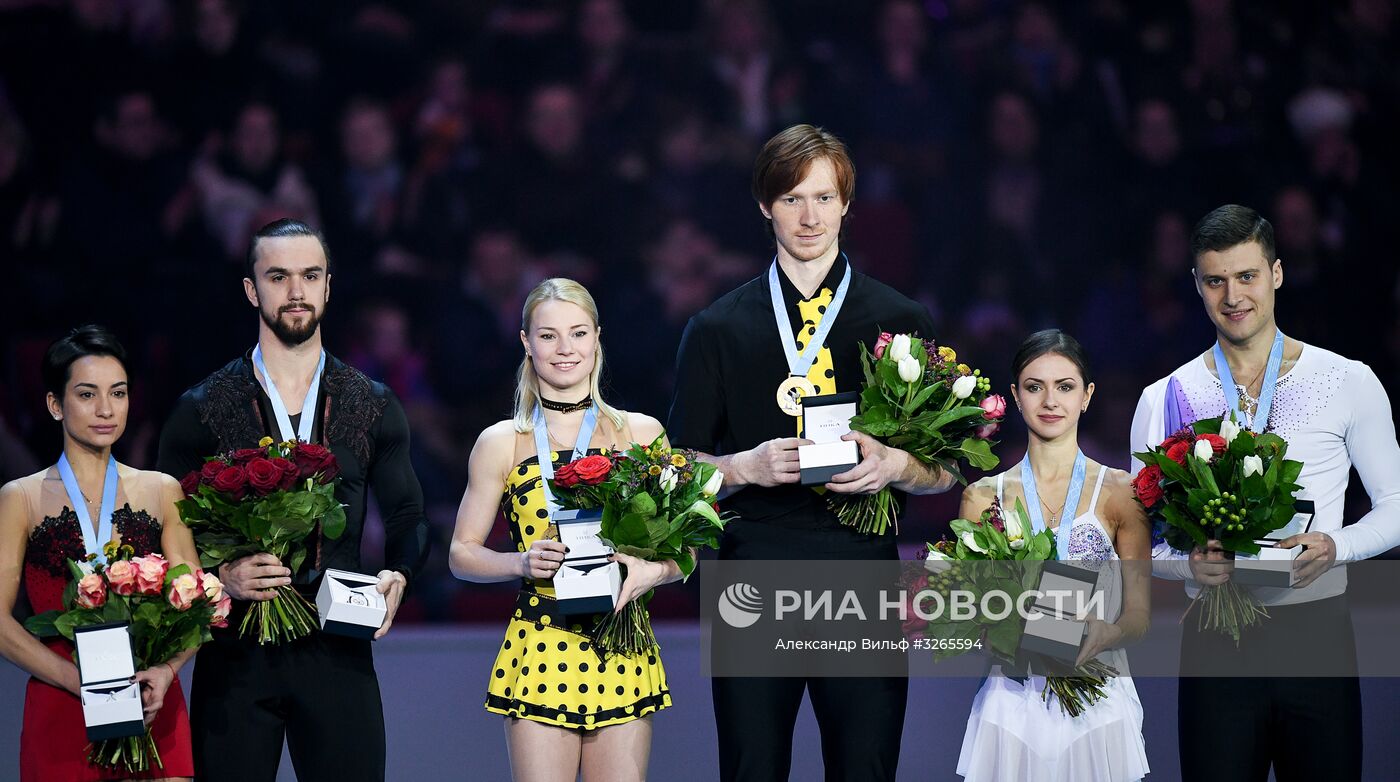 Фигурное катание. Чемпионат России. Церемония награждения