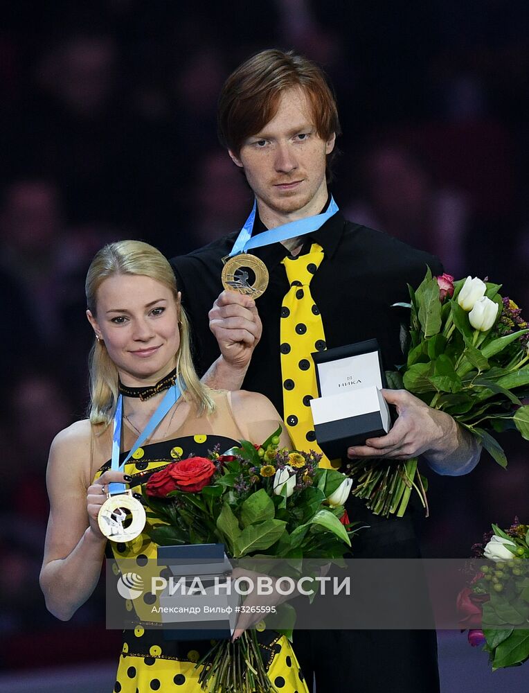 Фигурное катание. Чемпионат России. Церемония награждения