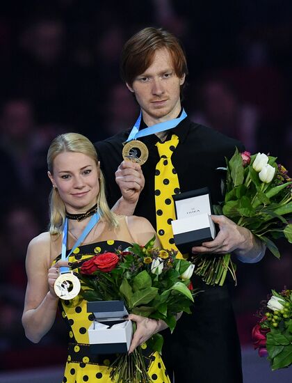 Фигурное катание. Чемпионат России. Церемония награждения