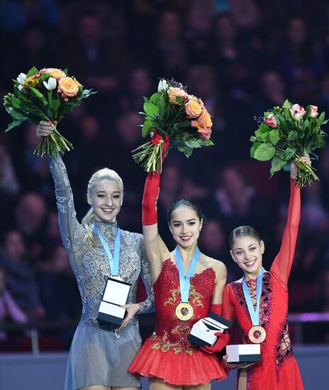 Фигурное катание. Чемпионат России. Церемония награждения