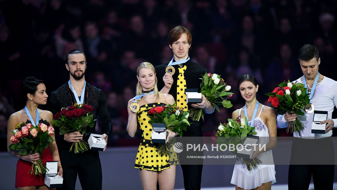 Фигурное катание. Чемпионат России. Церемония награждения