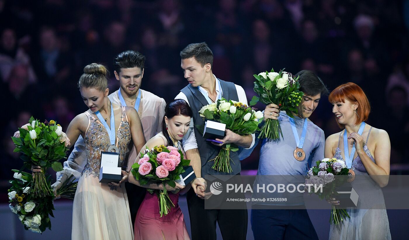 Фигурное катание. Чемпионат России. Церемония награждения