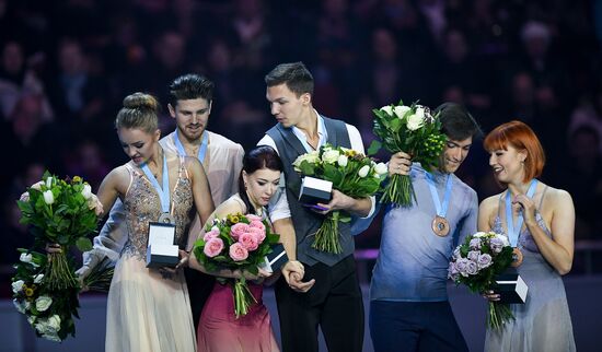 Фигурное катание. Чемпионат России. Церемония награждения