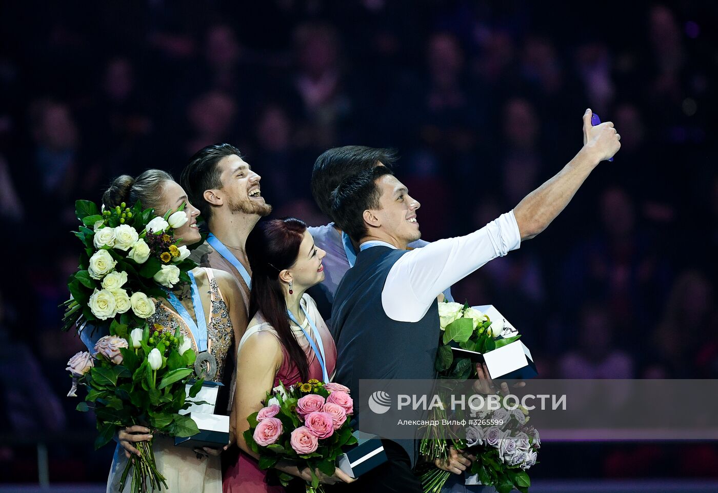 Фигурное катание. Чемпионат России. Церемония награждения