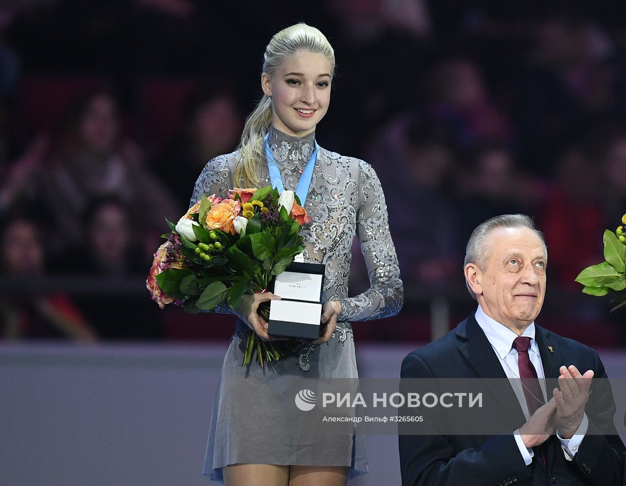 Фигурное катание. Чемпионат России. Церемония награждения