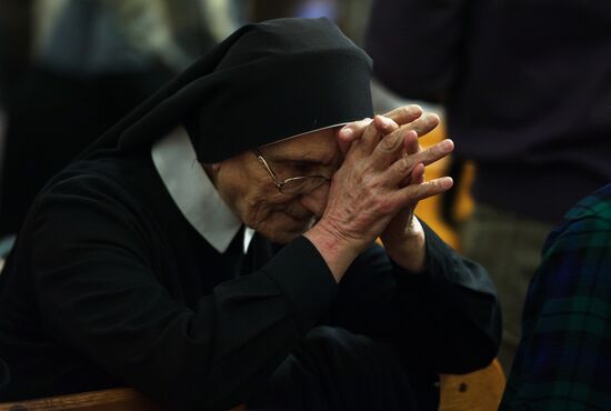 Празднование католического Рождества в России