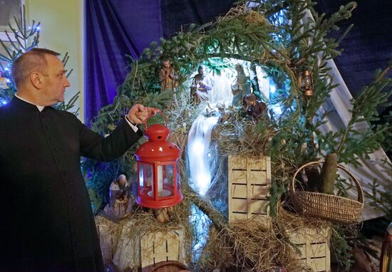 Празднование католического Рождества в России